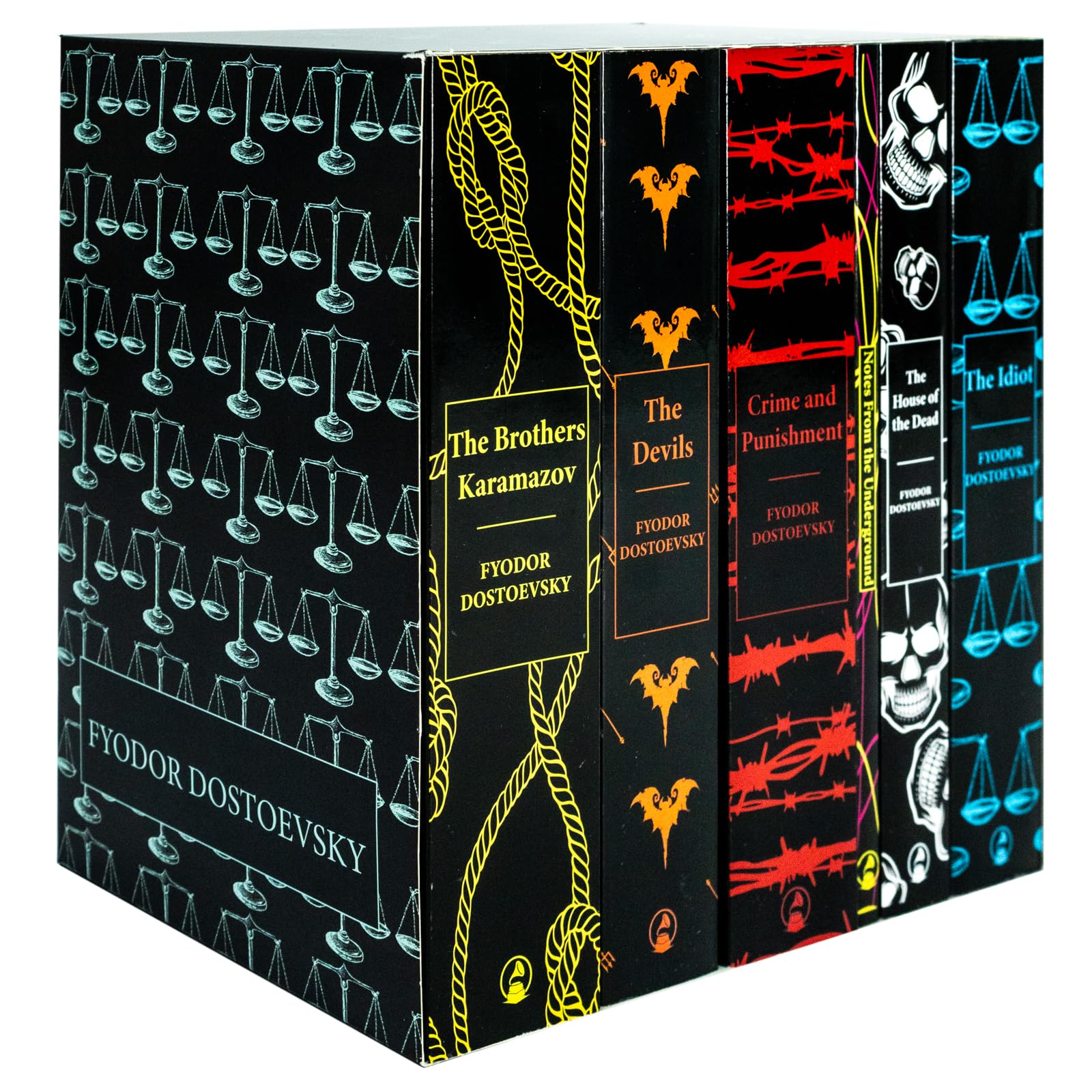 Complete Collection of Fyodor Dostoevsky 6 Books Set(Crime and